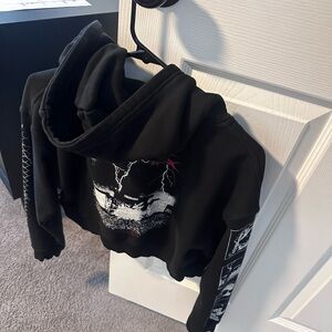 Mary Wyatt London crop hoodie